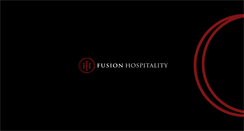 Desktop Screenshot of fusion-hospitality.com